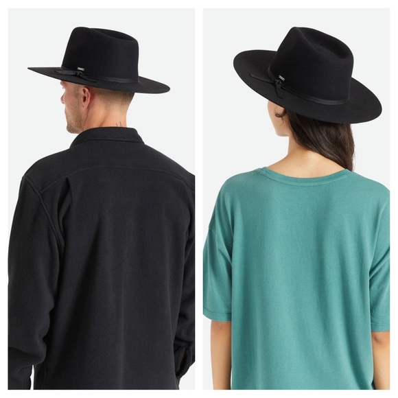 BRIXTON Cohen Cowboy Hat • Black • NWT - Picture 4 of 13